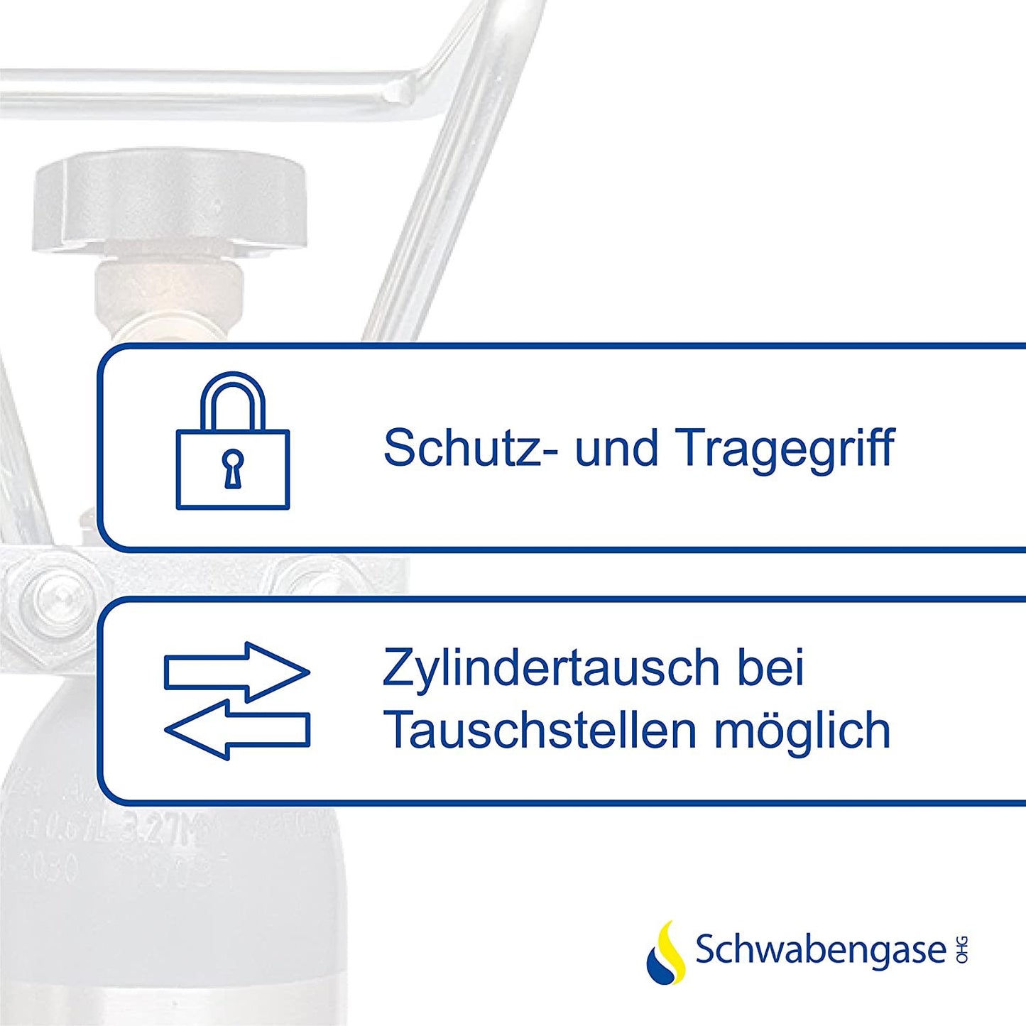 500 g ALUMINIUM Co2-Eigentumsflasche