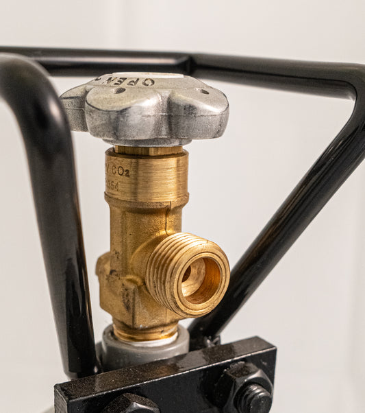 2 kg Co2-Eigentumsflasche mit Standfuß