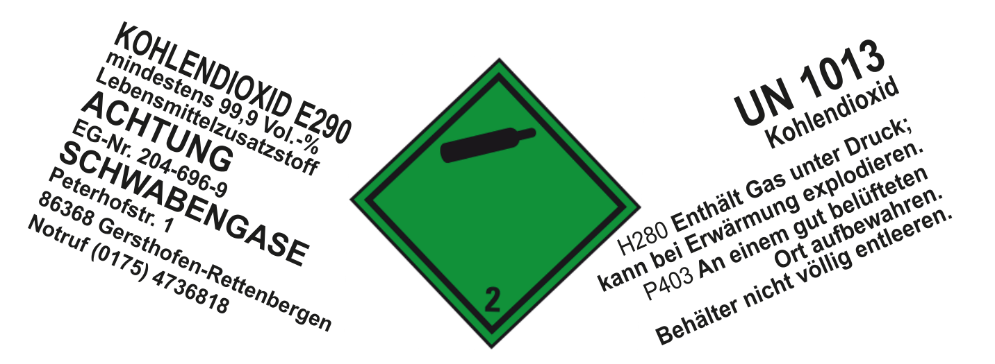 1 x Co2-Universal-Zylinder (425g)